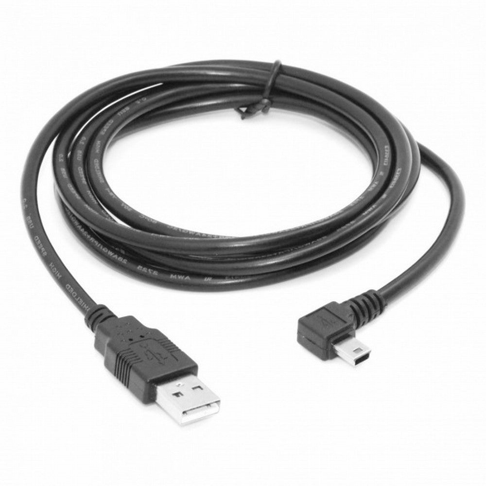 Chenyang Mini USB B Type 5pin Male Left Angled 90 Degree to USB 2.0 Male Data Cable 6ft 1.8m U2-057-LE-1.8M