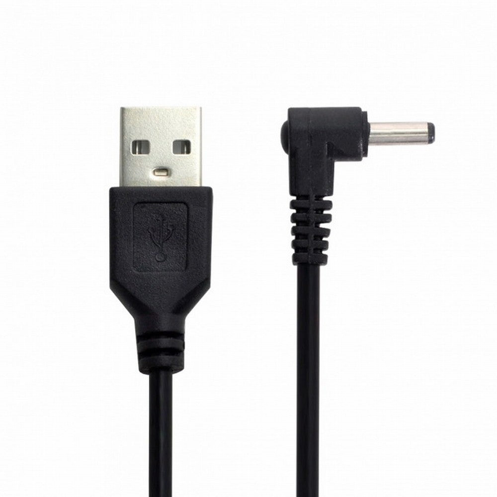 Chenyang USB 2.0 Male to Right Angled 90 Degree 3.5mm 1.35mm DC power Plug Barrel 5v Cable 100cm U2-111-RI