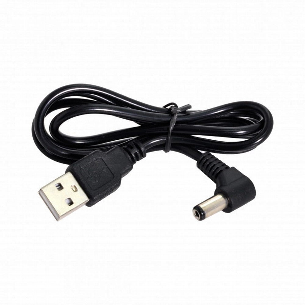 Chenyang USB 2.0 A Type Male to Right Angled 90 Degree 5.5 x 2.1mm DC 5V Power Plug Barrel Connector Charge Cable U2-184-RI