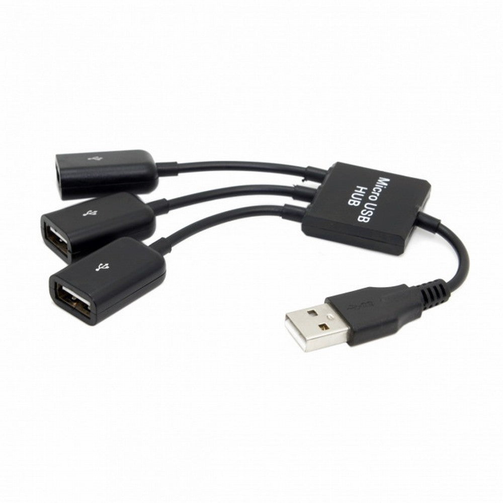 Chenyang USB 2.0 to 3 Ports Hub Cable Bus Power 1 to 3 for Laptop Notebook PC Mouse Disk Printer U2-054