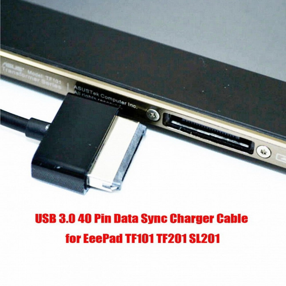 Chenyang Asus USB 3.0 to 40pin Charger Data Cable Eee Pad Transformer TF101 Slider SL101 U3-052