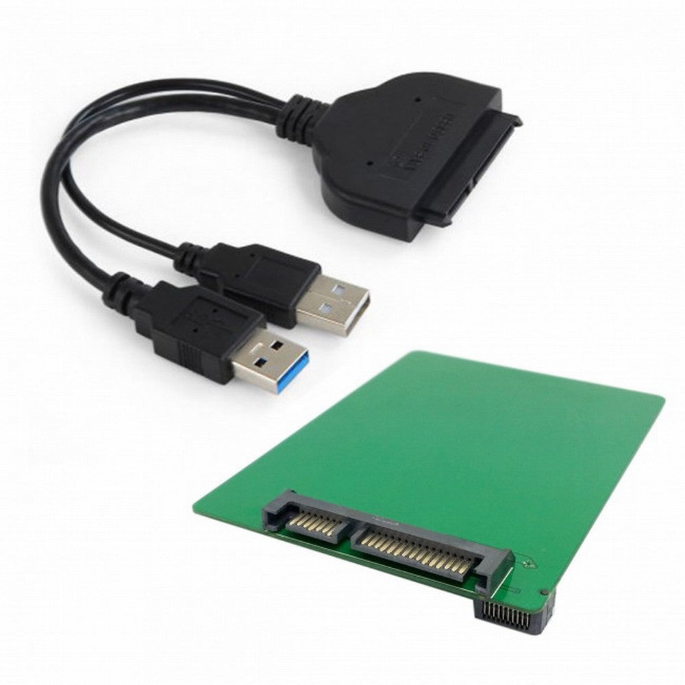 Chenyang USB 3.0 to SATA 22pin 2.5" Hard Disk to WD5000MPCK SFF-8784 SATA Express SSD Adapter U3-067+SA-118