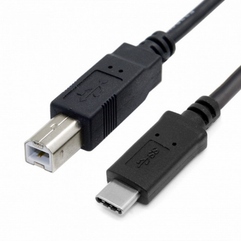 Chenyang USB-C USB 3.1 Type C Male to USB 2.0 B Type Male Data Cable for Phone Mac Laptop MIDI Printer Scanner UC-005