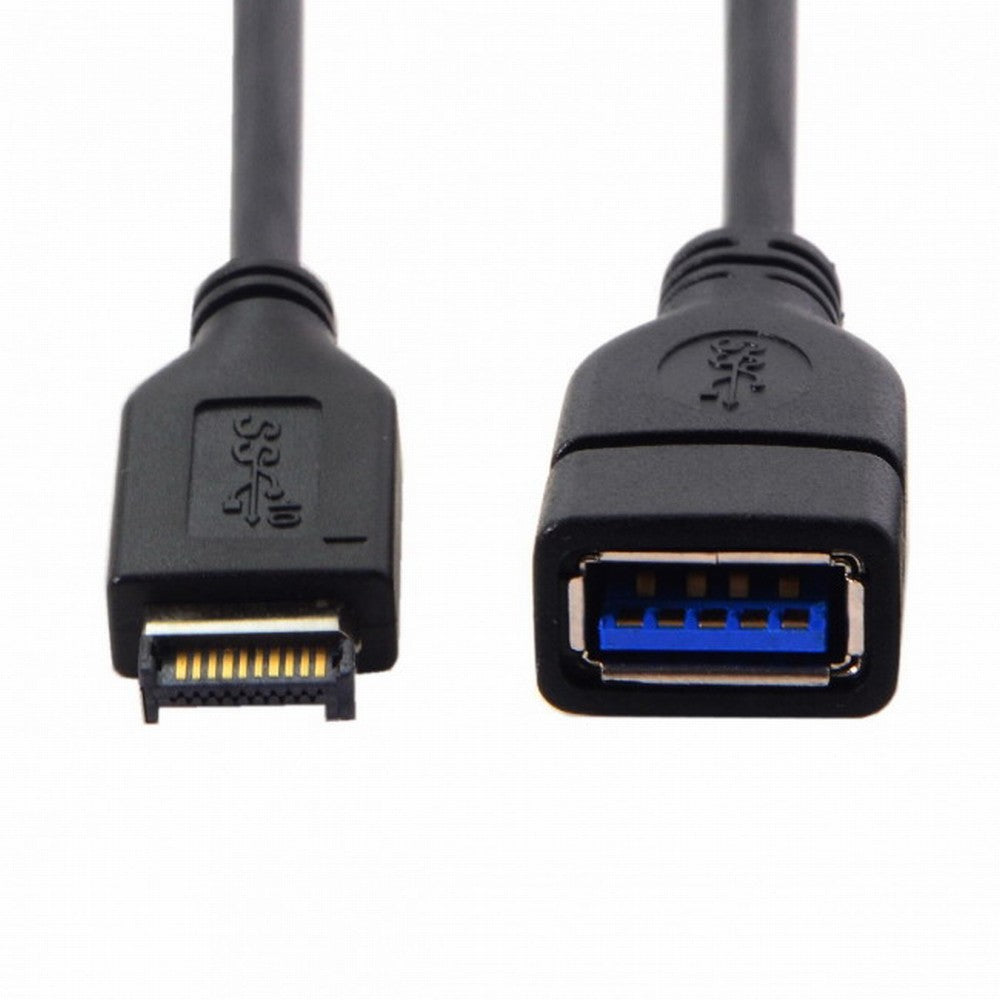 Chenyang USB 3.1 Front Panel Header to USB 3.0 Type-A Female Extension Cable 20cm UC-131