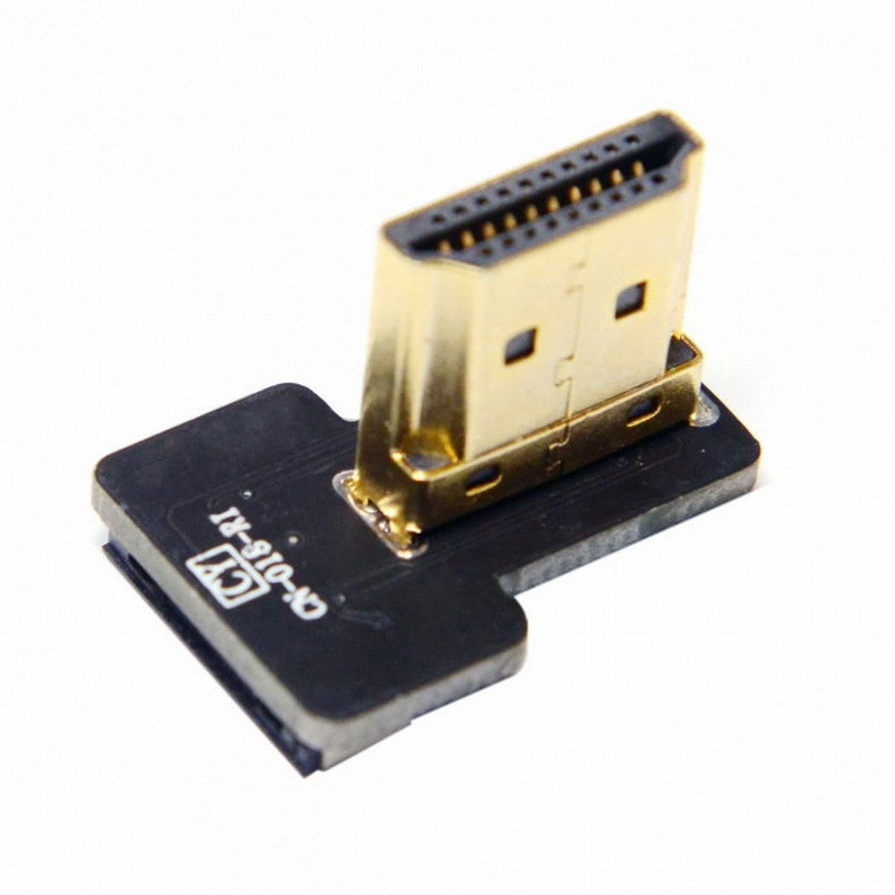 Chenyang CYFPVHDMI HDMI Type A Male Connector Right Angled 90 Degree for FPV HDTV Multicopter Aerial Photography CN-018-RI