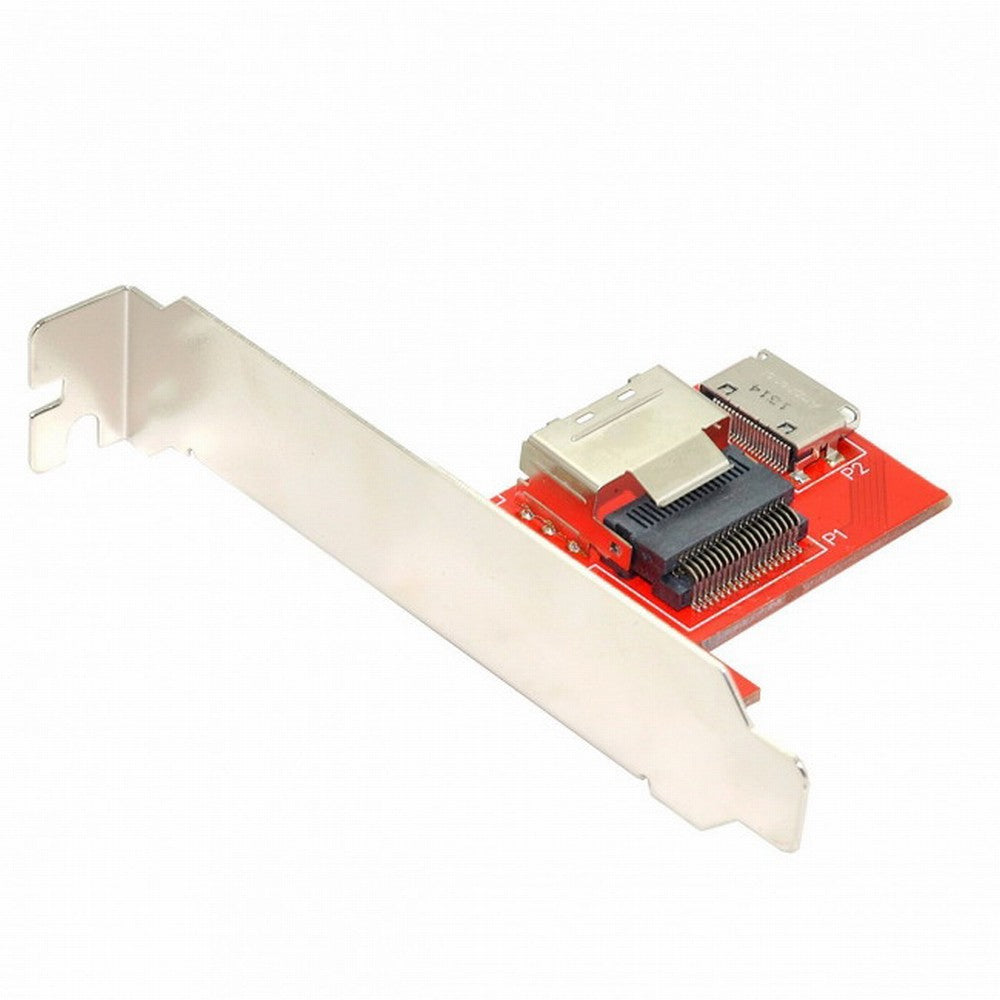 Chenyang PCI-Express 4.0 Mini SAS SFF-8087 to Oculink SFF-8611 SFF-8612 PCBA Female Adapter With Bracket SF-041