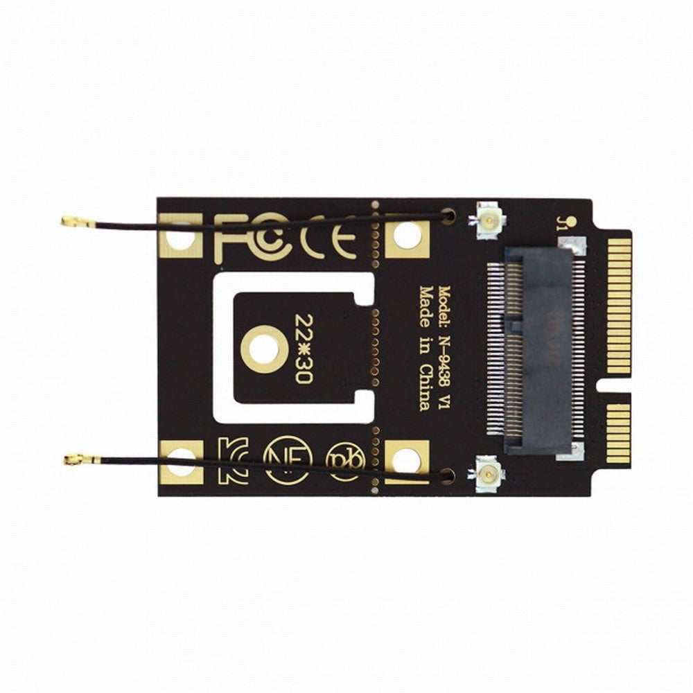 Chenyang NGFF M.2 Key-A to Mini PCI-E PCI Express Converter Adapter for 9260 8265 7260 AC Wifi Bluetooth Wireless Card EP-015