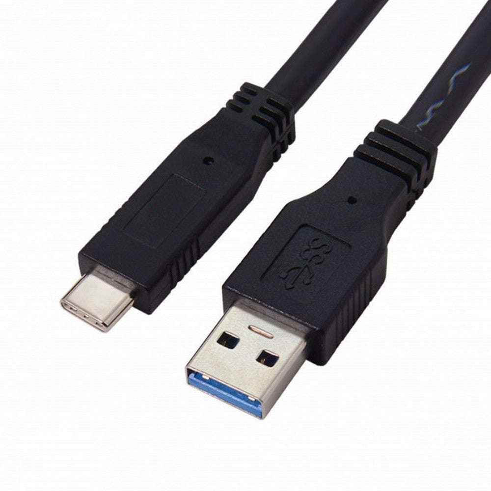 Chenyang 5m USB-C USB 3.1 Type C Male to USB3.0 Type A Male Data Cable for Tablet Phone Hard Disk Drive UC-199-BK-5.0M