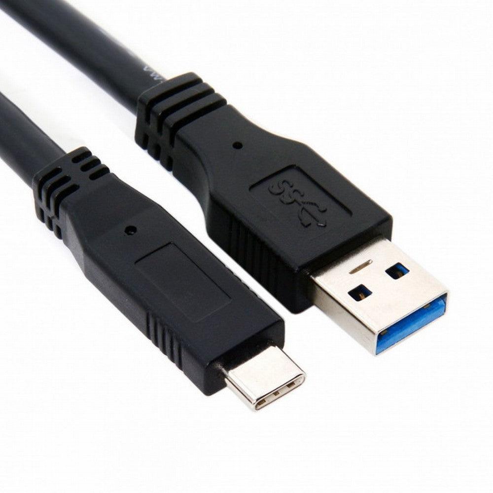 Chenyang 5m USB-C USB 3.1 Type C Male to USB3.0 Type A Male Data Cable for Tablet Phone Hard Disk Drive UC-199-BK-5.0M