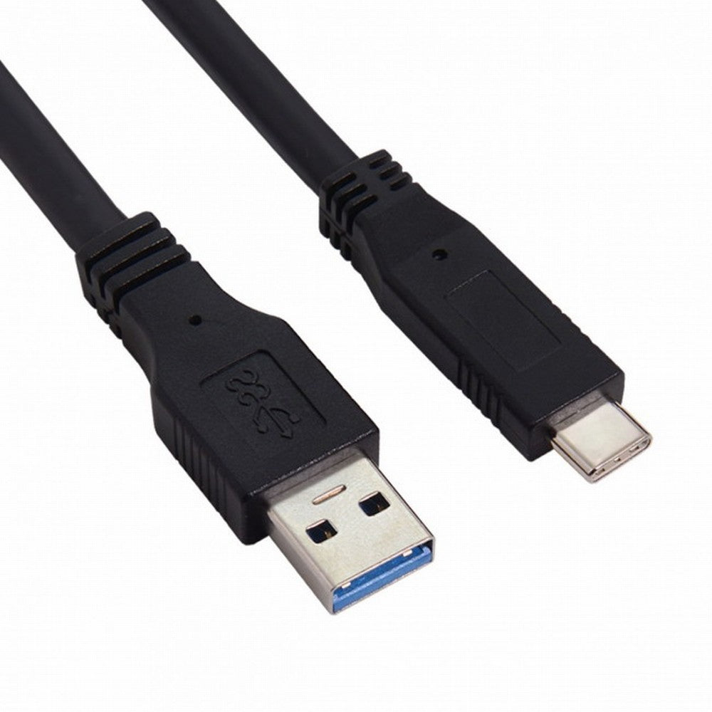 Chenyang 5m USB-C USB 3.1 Type C Male to USB3.0 Type A Male Data Cable for Tablet Phone Hard Disk Drive UC-199-BK-5.0M