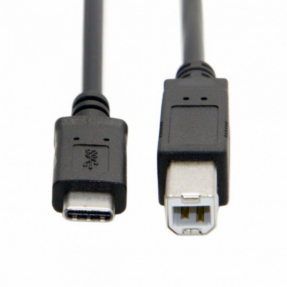 Chenyang USB-C USB 3.1 Type C Male to USB 2.0 B Type Male Data Cable for Phone Mac Laptop MIDI Printer Scanner UC-005