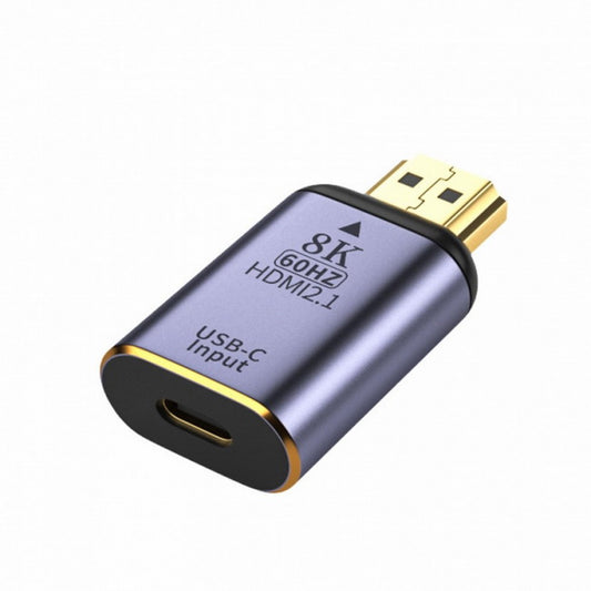 Chenyang USB-C Type C Female Source to HDMI Sink HDTV Adapter 8K@60hz 4K@120hz for Tablet Phone Laptop UC-012-H8K