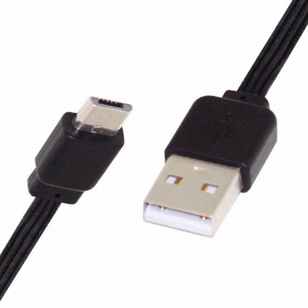 Chenyang 13cm USB 2.0 Type-A Male to Micro USB Male Data Flat Slim FPC Cable for FPV Disk Phone U2-036-BK-0.13M