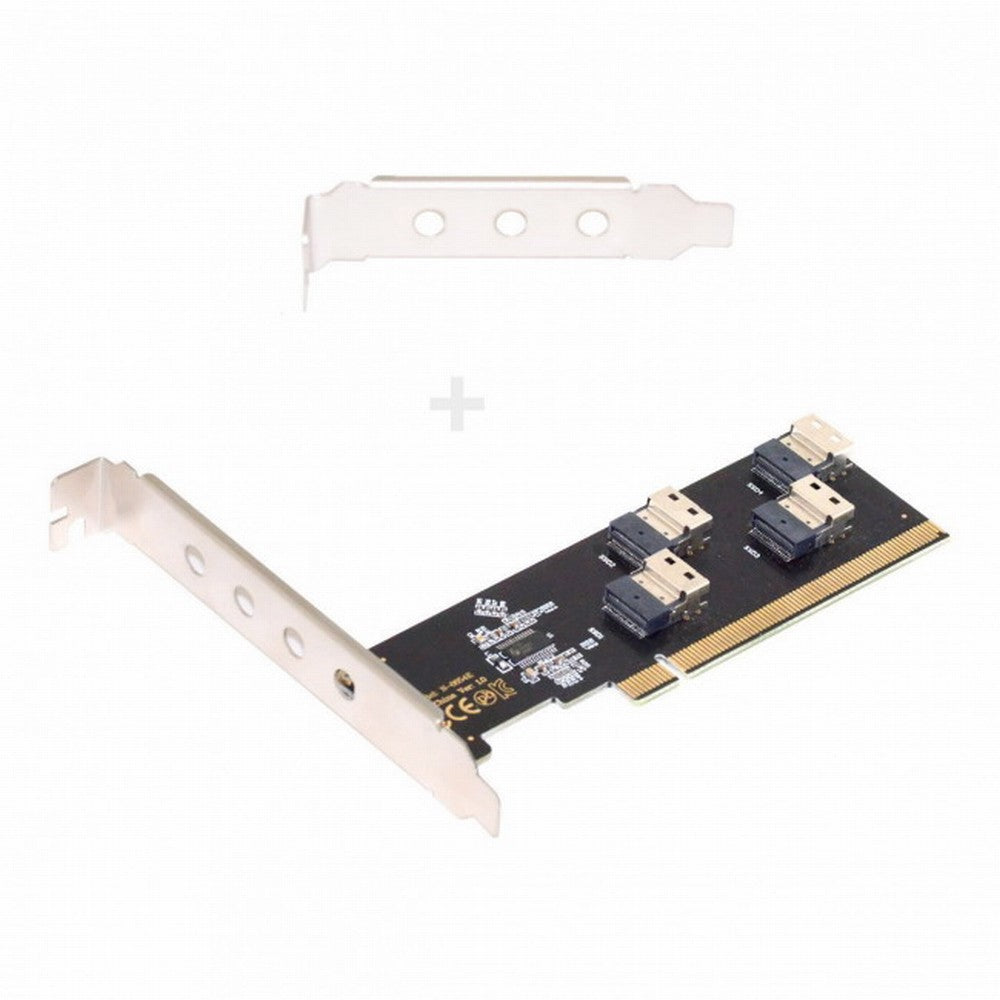 Chenyang Four Slimline SFF-8654 4X 4 NVME to PCIE Express 3.0 4.0 Raid Card VROC Raid0 Hyper Adapter SA-016-4P