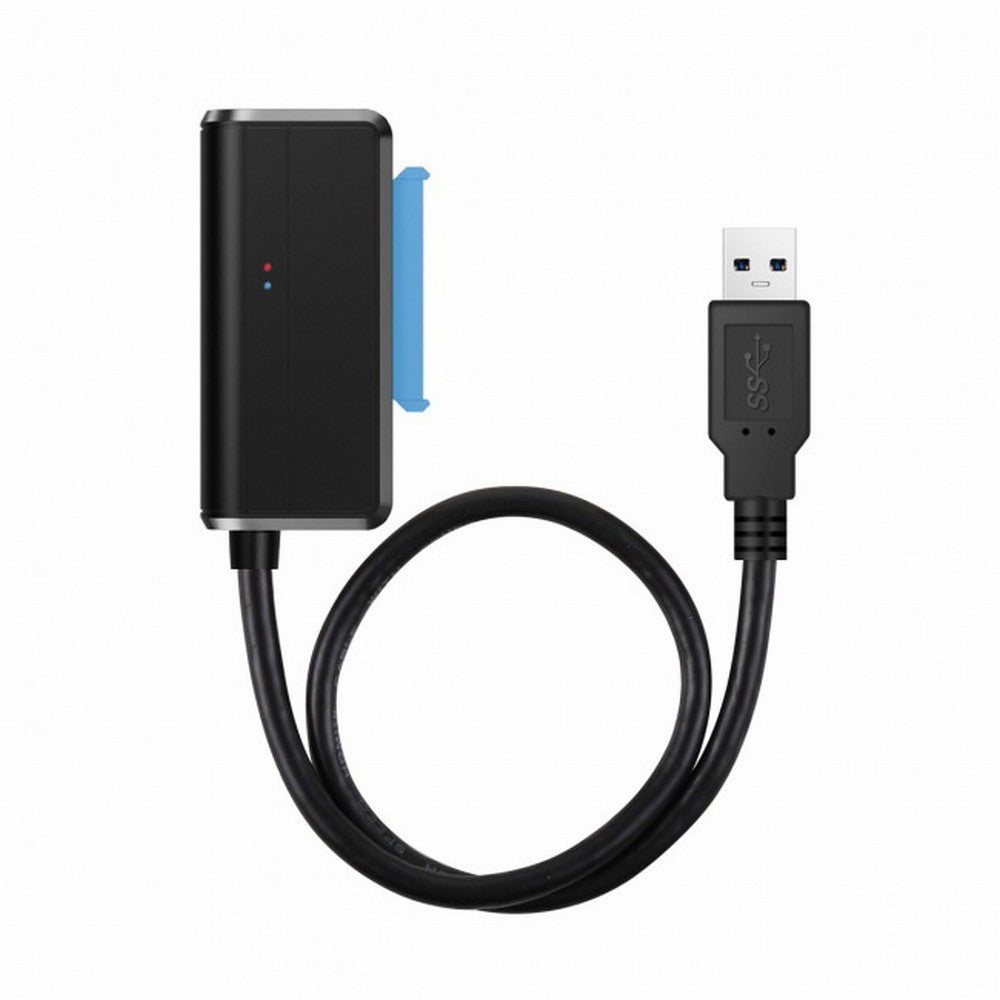 Chenyang USB 3.0 to Angled SATA 22 Pin Adapter Cable for 2.5" 3.5inch Hard Disk Drive SSD for Desktop Laptop U3-027-RI