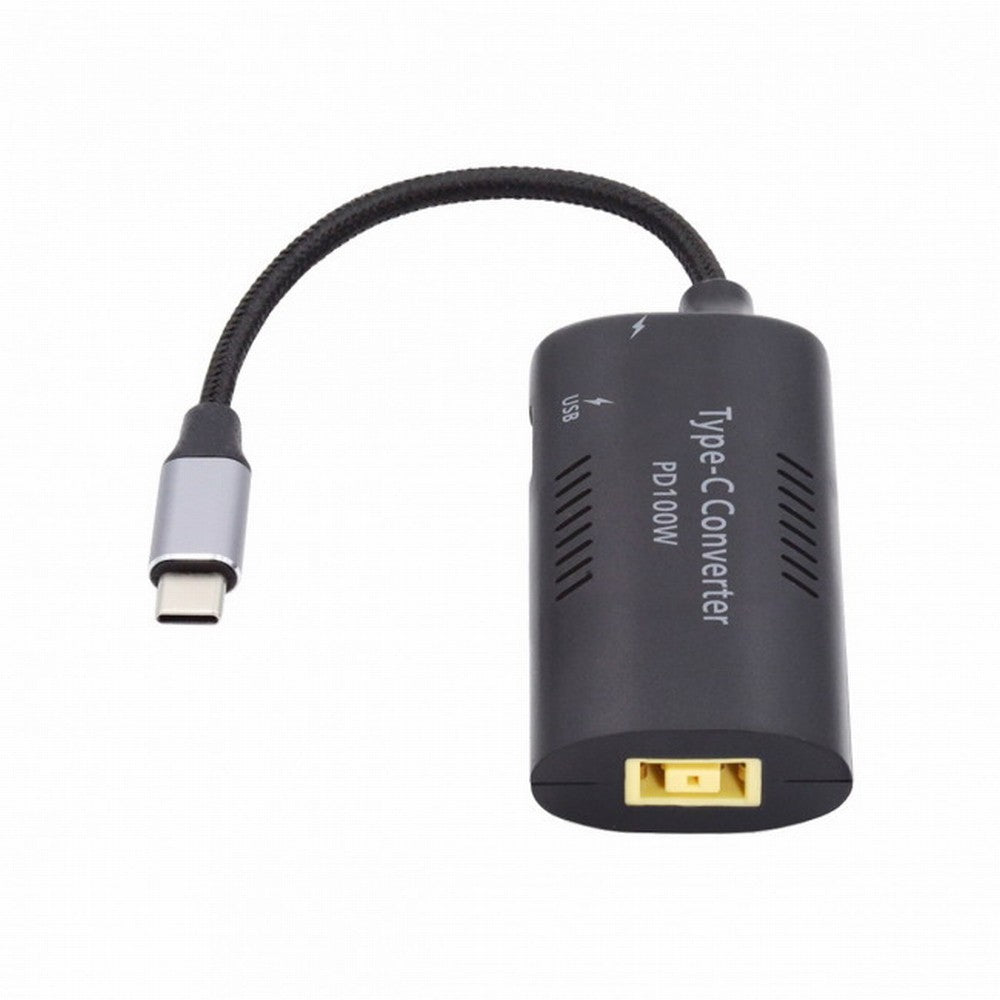 Chenyang Rectangle Power Thinpad X1 Input to 100W Dual Type C USB-C and Type-A Output PD Emulator Trigger Charge Cable UC-121-1145MM