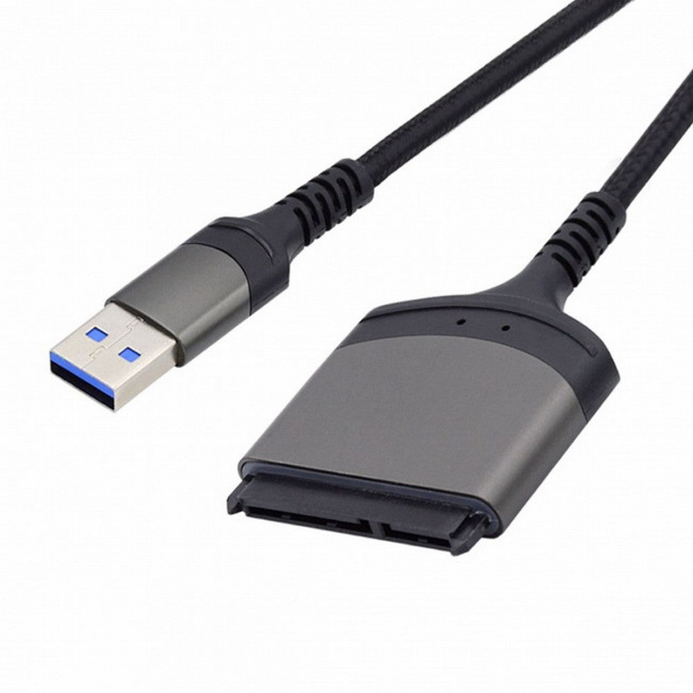 Chenyang 5Gbps USB 3.0 Type-A to SATA 22 Pin Adapter Cable for 2.5" Hard Disk Driver SSD U3-077-SL