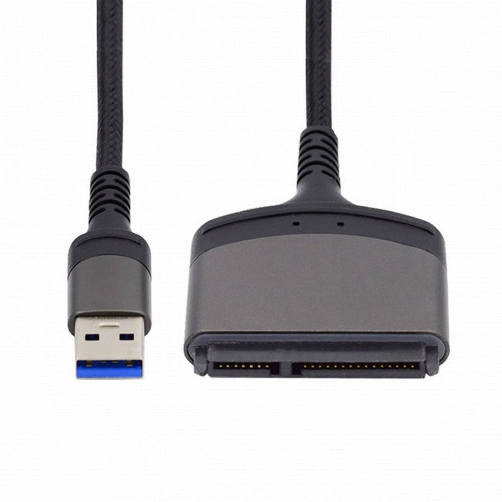 Chenyang 5Gbps USB 3.0 Type-A to SATA 22 Pin Adapter Cable for 2.5" Hard Disk Driver SSD U3-077-SL