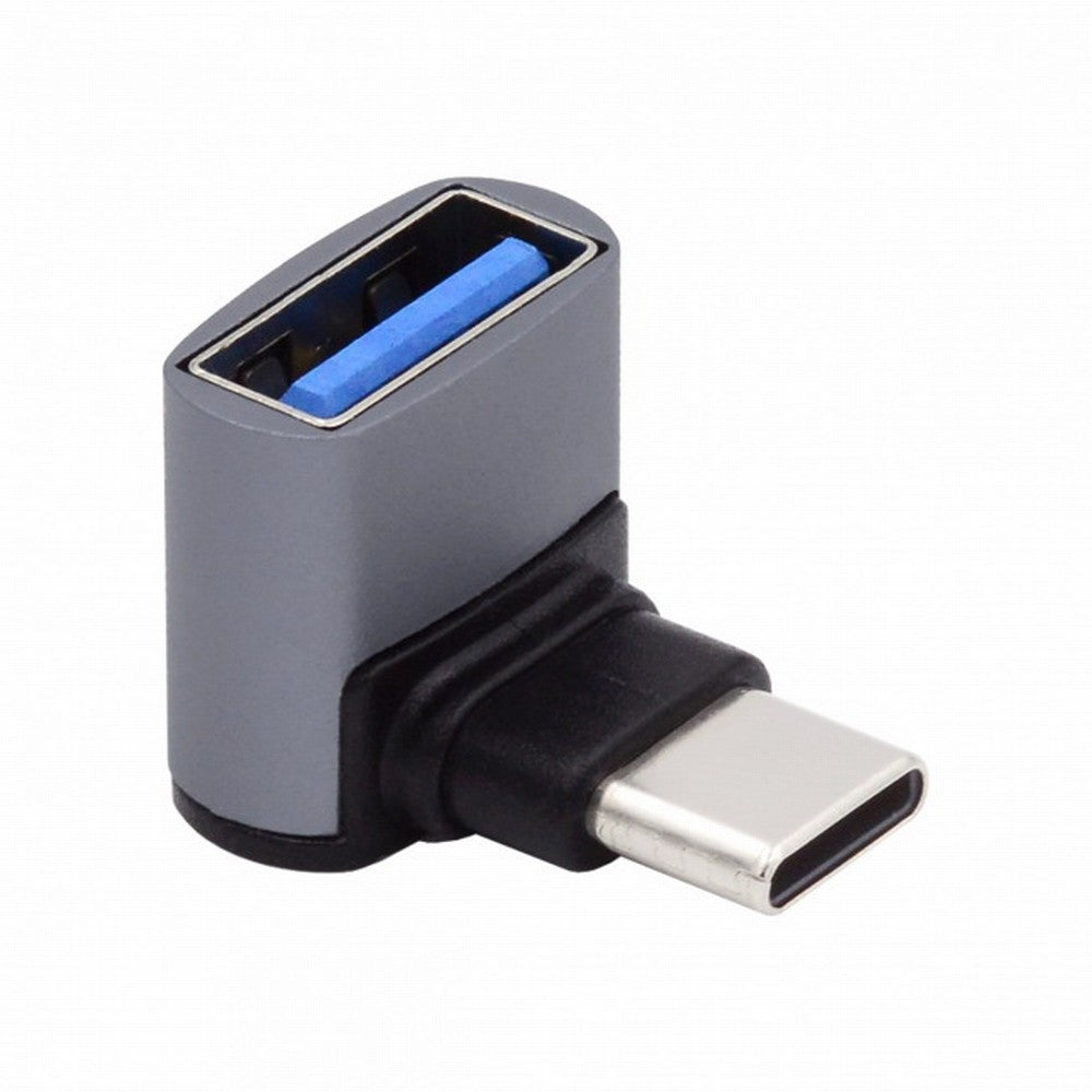 Chenyang Up Down Angled USB-C Type-C to USB 3.0 Female OTG Adapter 90 Degree for Laptop Tablet Phone UC-035-UP