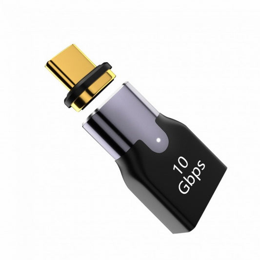 Chenyang Magnetic 10Gbps Type C Male to USB3.0 Female OTG Data Adapter Straight Connector for Laptop Phone UC-028-AFB