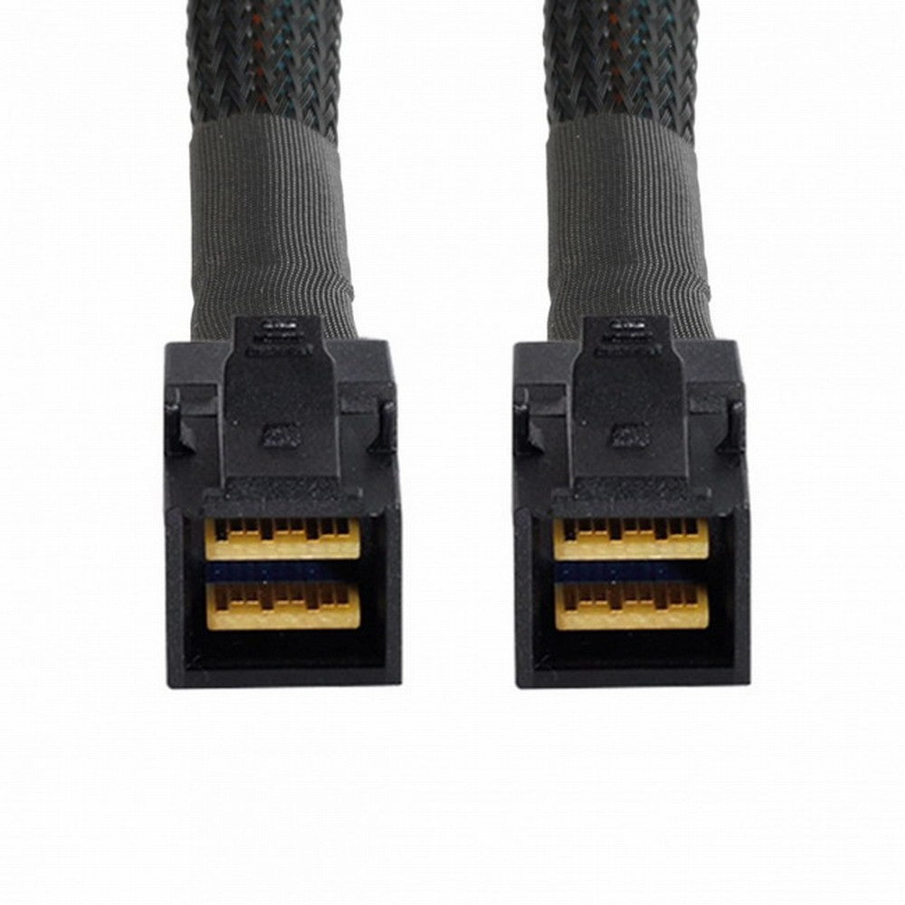 Chenyang Internal Mini SAS HD SFF-8643 to Mini SAS High Density HD SFF-8643 Data Server Disk Raid Cable 50cm SF-068