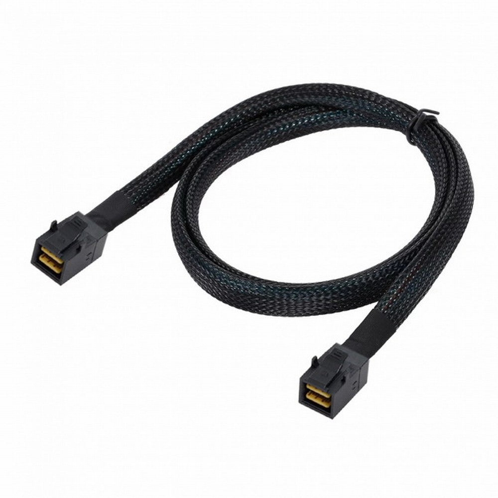 Chenyang Internal Mini SAS HD SFF-8643 to Mini SAS High Density HD SFF-8643 Data Server Disk Raid Cable 50cm SF-068