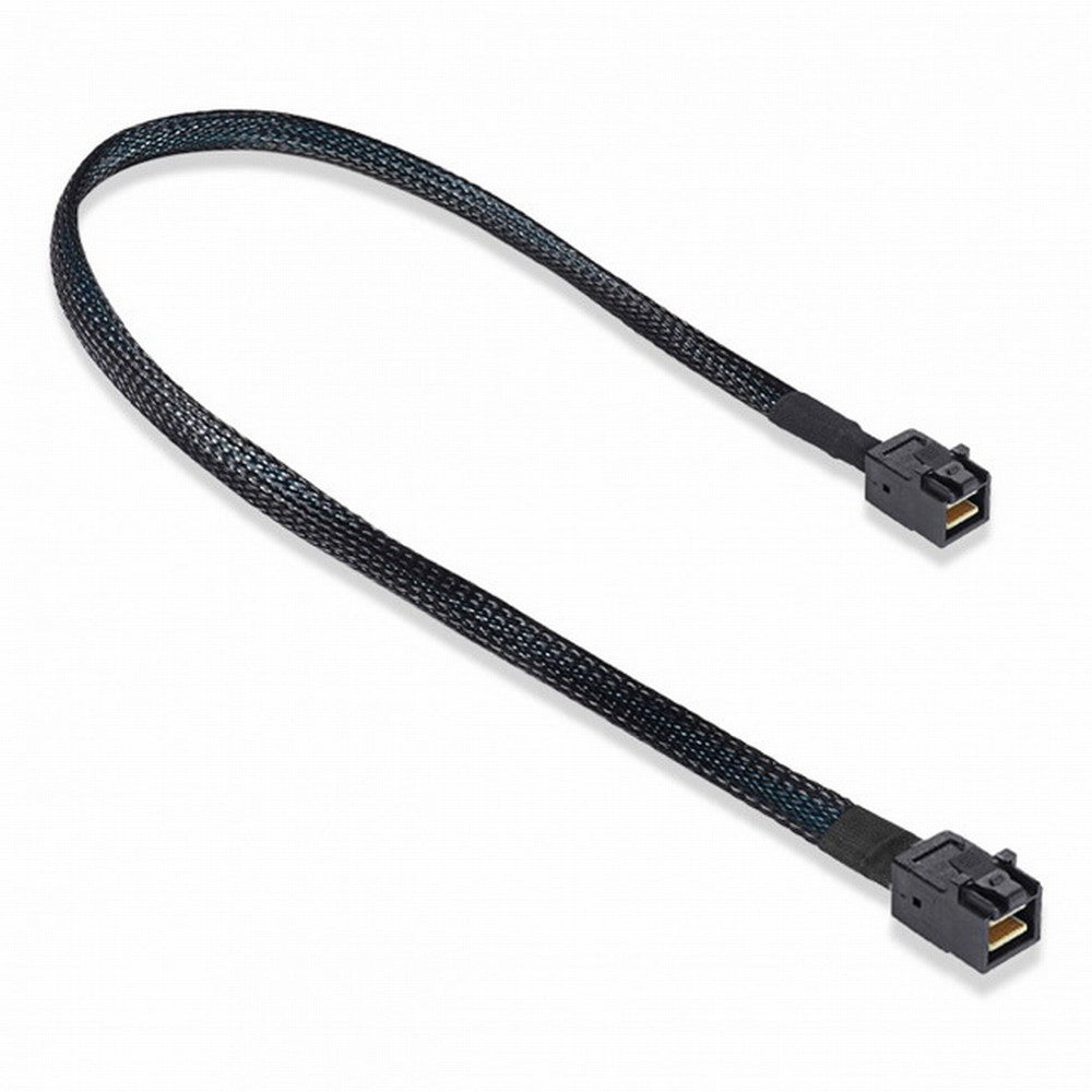 Chenyang Internal Mini SAS HD SFF-8643 to Mini SAS High Density HD SFF-8643 Data Server Disk Raid Cable 50cm SF-068