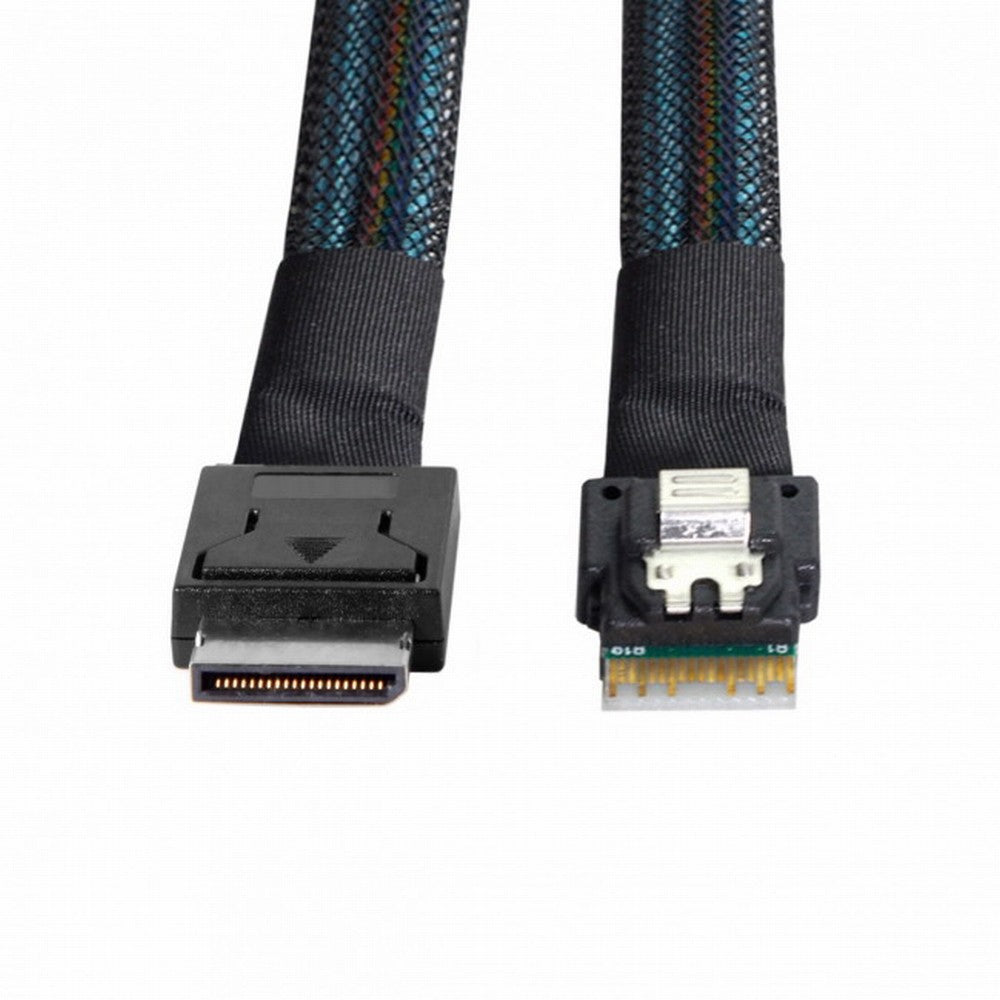 Chenyang OcuLink PCIe PCI-Express SFF-8611 4i to SFF-8654 Slimline SSD Data Active Cable 50cm SF-060