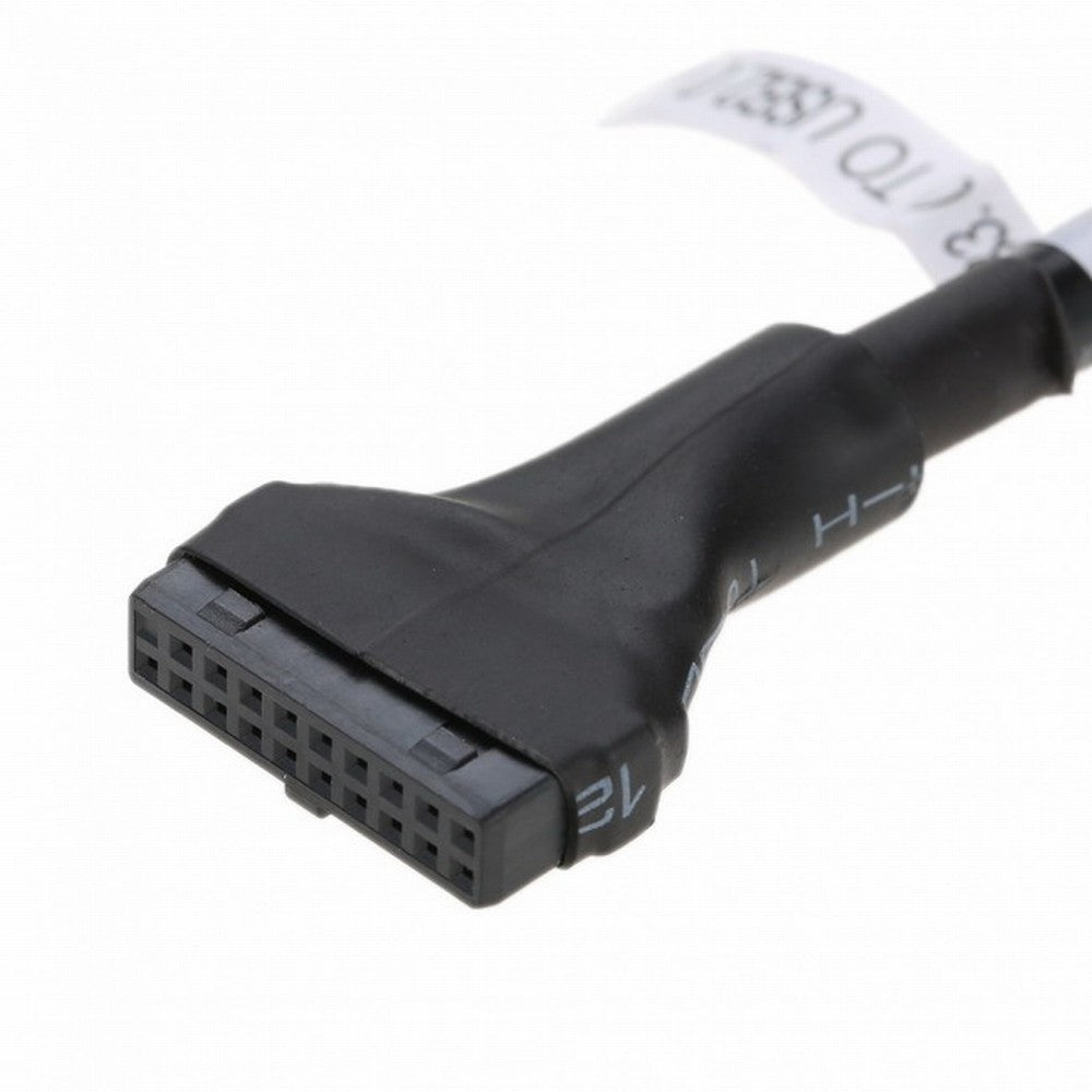 Chenyang USB 3.0 20pin Motherboard Housing Male to USB 2.0 9Pin Header Device Female Cable U3-107