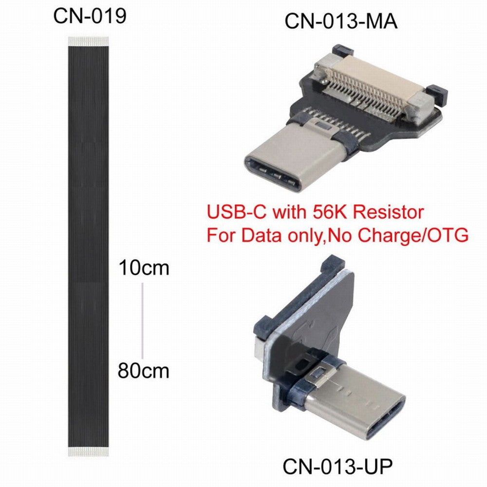 Chenyang CYFPVUSB Type-C USB-C USB2.0 Male Connector Socket for FPV HDTV Multicopter Aerial Photography CN-013-MA