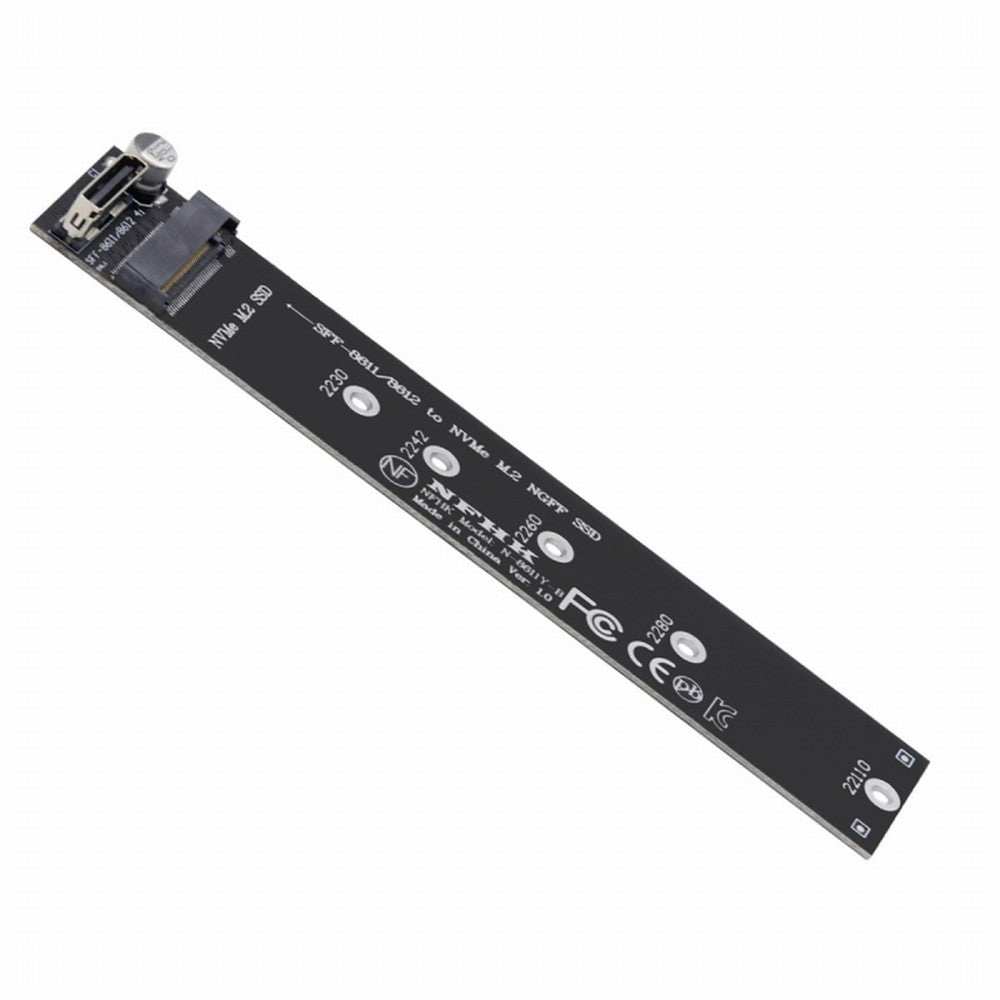 Chenyang Oculink SFF-8612 SFF-8611 to M.2 Kit NGFF M-Key to NVME PCIe SSD 2280 22110mm Adapter for Mainboard SF-046