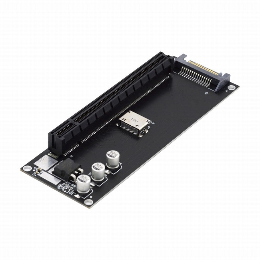 Chenyang Oculink SFF-8612 SFF-8611 to PCIE PCI-Express 16x 4x Adapter with SATA Power Port for Mainboard Graphics Card SF-056