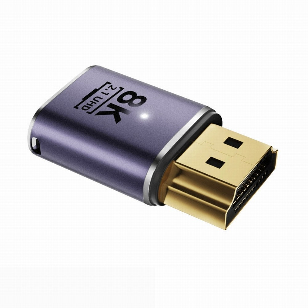 Chenyang HDMI Male to HDMI 2.1 Female UHD Extension Gold Converter Adapter Support 8K 60hz HDTV HD-011-A8K01