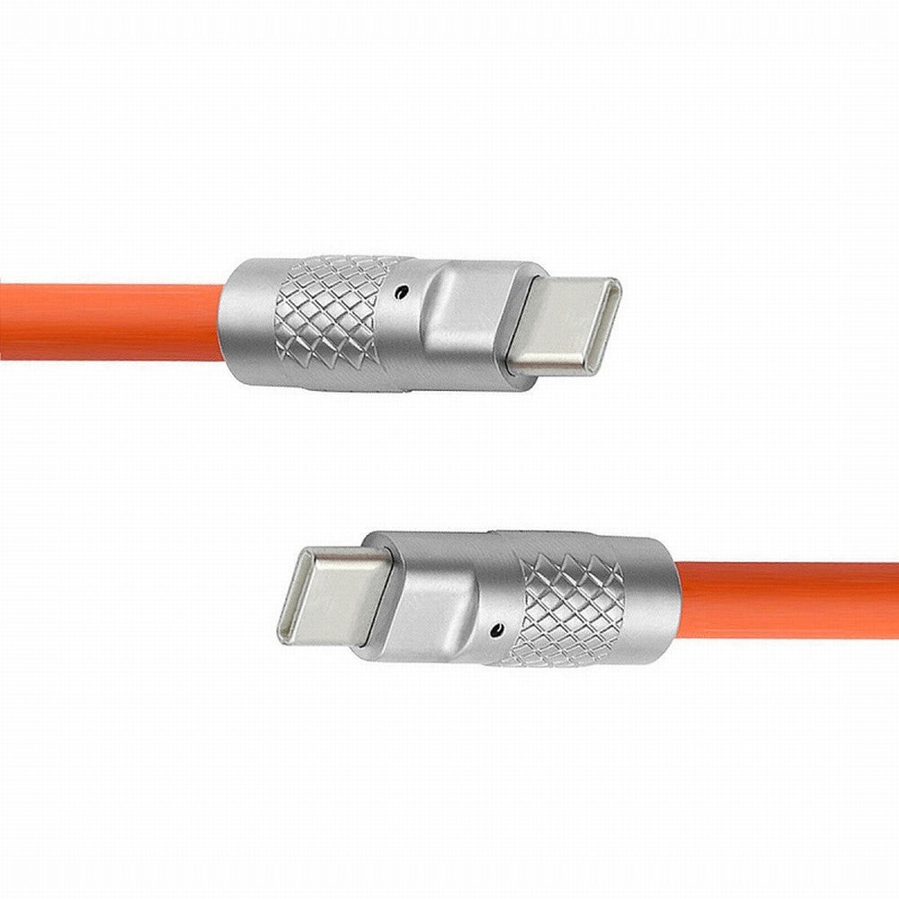 Chenyang USB-C Type C to USB-C Liquid Silicone Ultra Soft 120W Power USB2.0 Data Cable Fast Charge for Laptop Tablet Phone CC-UC-003