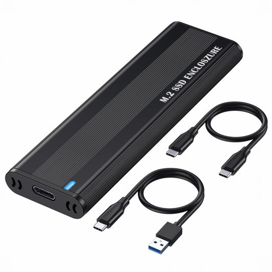 Chenyang USB 3.0 USB-C Type-C to NVME M-key M.2 NGFF SATA SSD External PCBA Case Enclosure RTL9210B Chipset UC-145