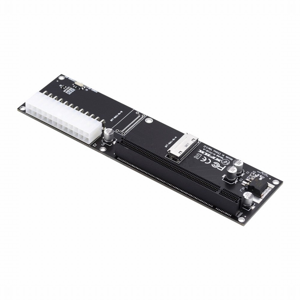 Chenyang 8x Oculink SFF-8612 8611 to PCIE PCI-Express 16x Adapter with ATX 24pin Power Port for Mainboard Graphics Card SF-066