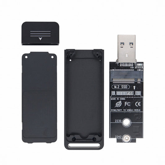 Chenyang USB 3.0 to 2230 2242 NVME M-key M.2 NGFF SATA SSD External PCBA Case Adapter RTL9210B Chipset U3-057-2242MM