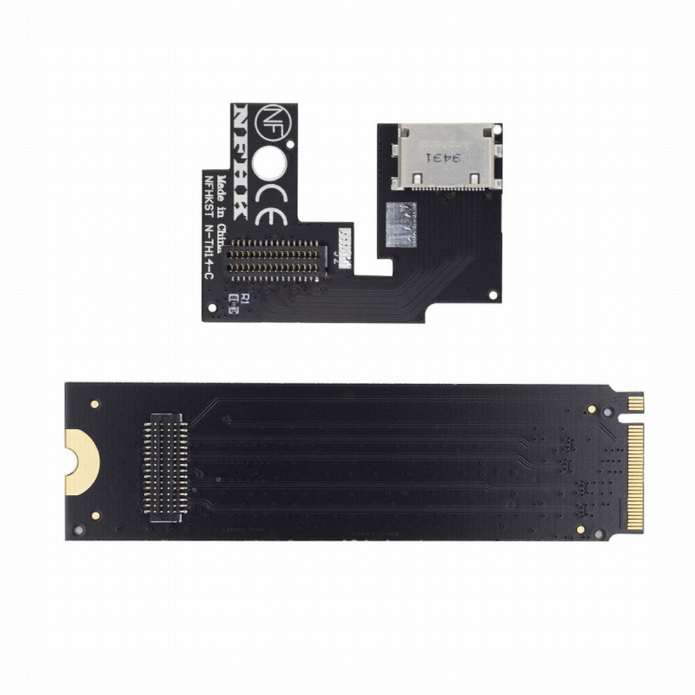 Chenyang PCI-E 4.0 M.2 M-key to Oculink SFF-8612 SFF-8611 Host Adapter for ThinkBook 14+ External Graphics Card & SSD SF-065-OD