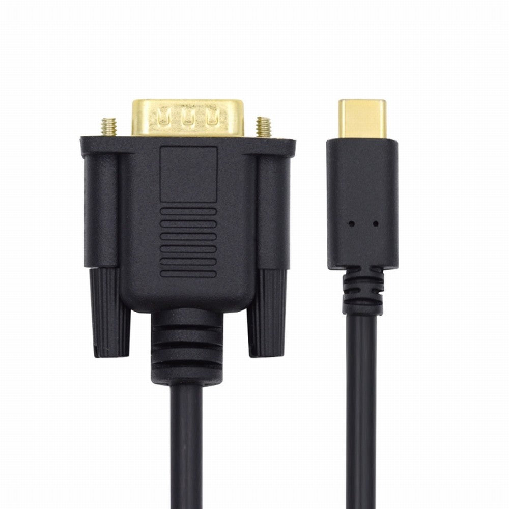 Chenyang USB 3.1 Type C USB-C Source to VGA RGB 1080P Displays Male Monitor Cable for Laptop 1.8m UC-018-VGA