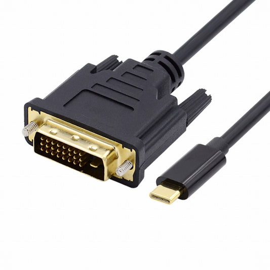 Chenyang USB 3.1 Type C USB-C Source to DVI 1080P 60hz Displays Male Monitor Cable for Laptop 1.8m UC-018-DVI