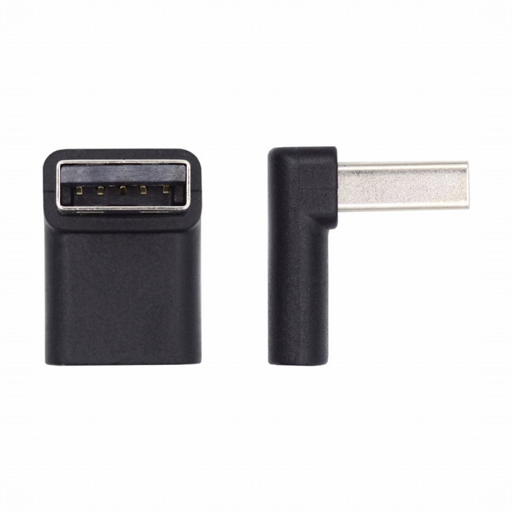 Chenyang USB-C Type C Female 90 Degree Up Angled to USB 3.0 A Male Data Adapter for Laptop Desktop UC-067-UP