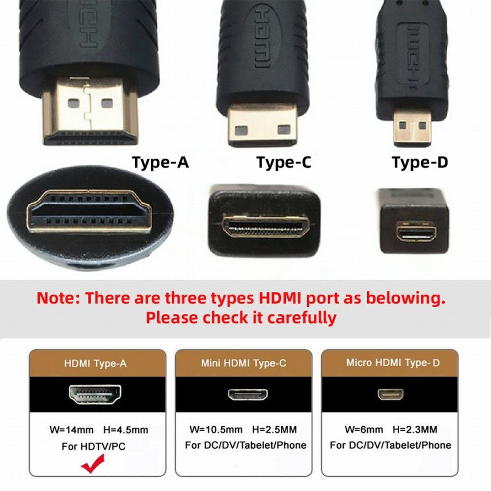 Chenyang HDMI 2.0 Male to HDMI Male 4K 60hz Stretch Coiled Cable Straight Connector for HDTV Computer Laptop Monitor HD-035-BK