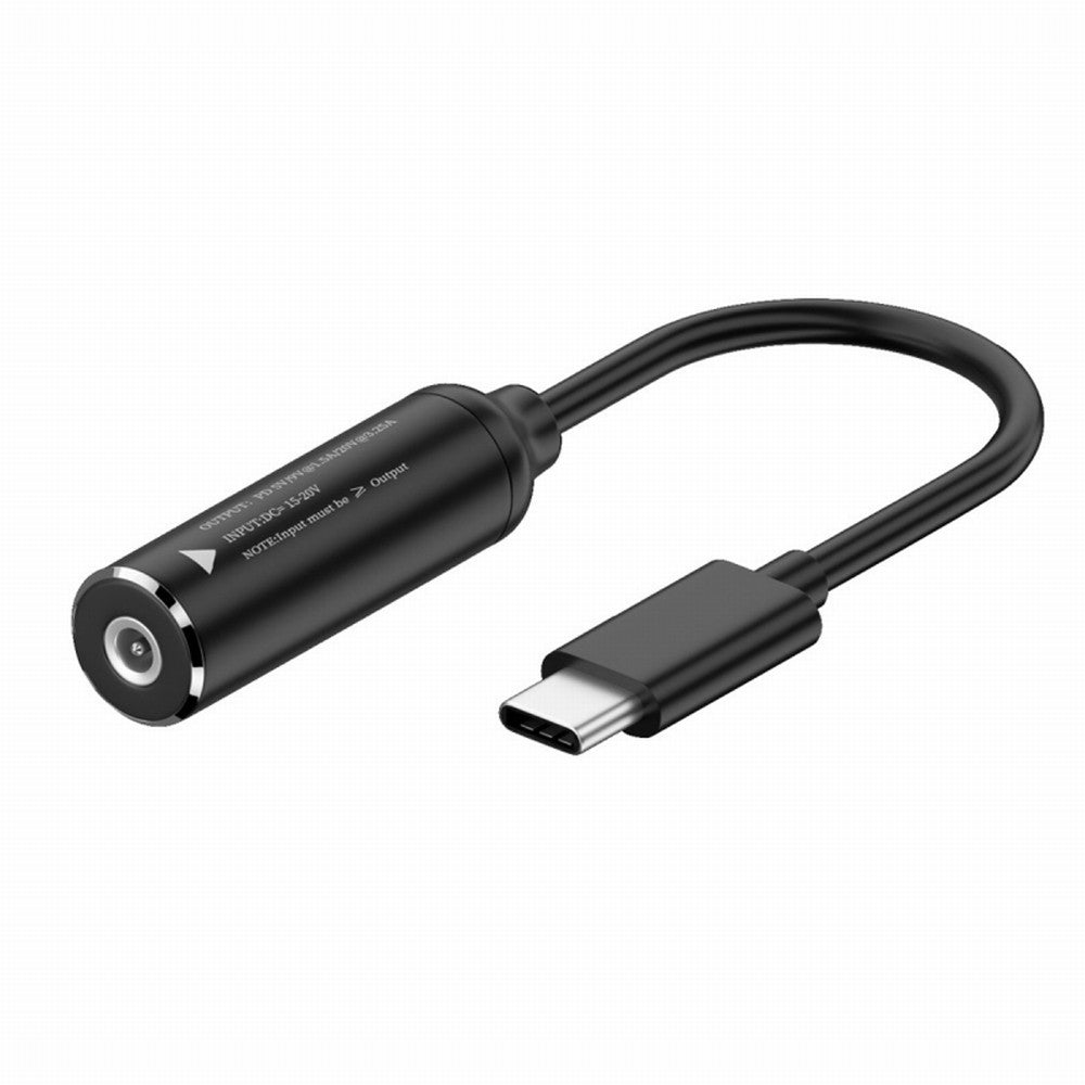 Chenyang DC Jack 4.0x1.7mm Input to USB-C Type-C Power Plug Charge Cable for Laptop Phone PD9V 5V 20V UC-149-4017MM