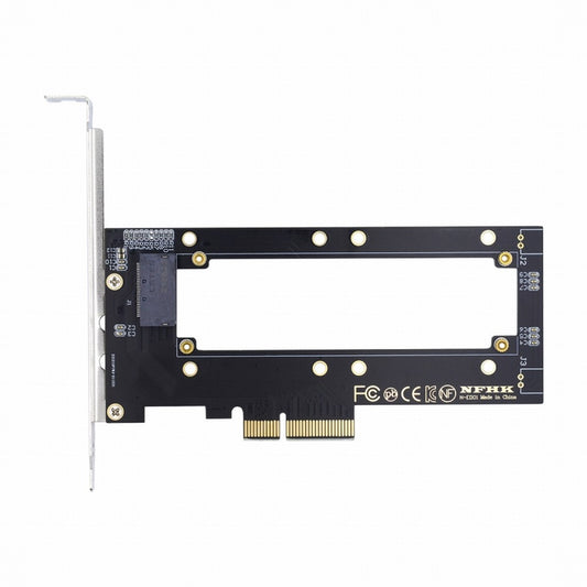 Chenyang PCI-E4.0 4X Host Adapter to NVMe Ruler 1U GEN-Z EDSFF 5.9mm 8.0mm Thickness Short SSD E1.S Carrier Adapter SF-036-BK