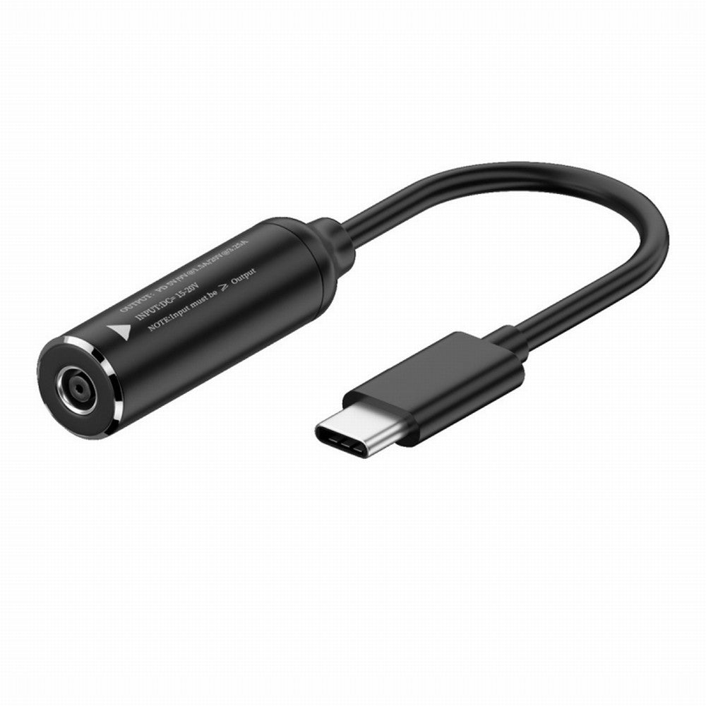 Chenyang DC Jack 4.5x3.0mm Input to USB-C Type-C Power Plug Charge Cable for Laptop Phone PD9V 5V 20V UC-149-4530MM