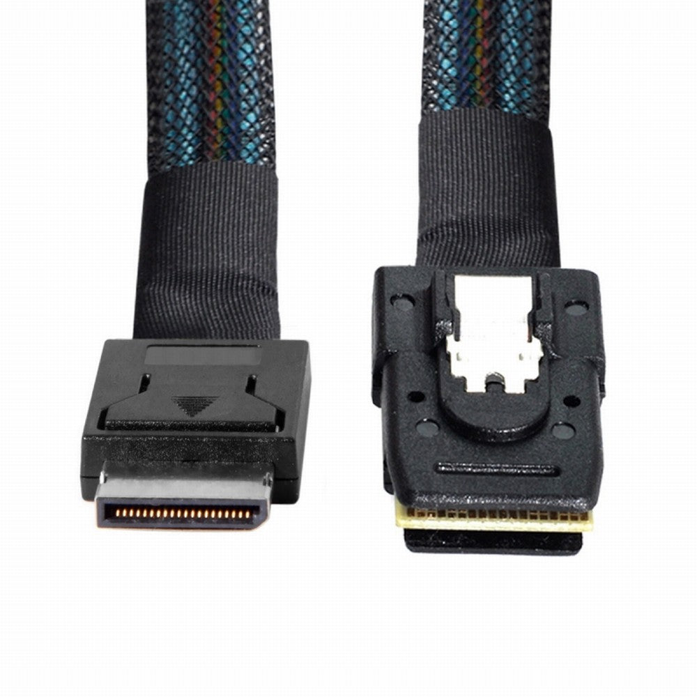 Chenyang Oculink PCIe PCI-Express SFF-8611 4i to SFF-8087 36Pin PCIE Slimline SSD Data Active Cable 50cm SF-071