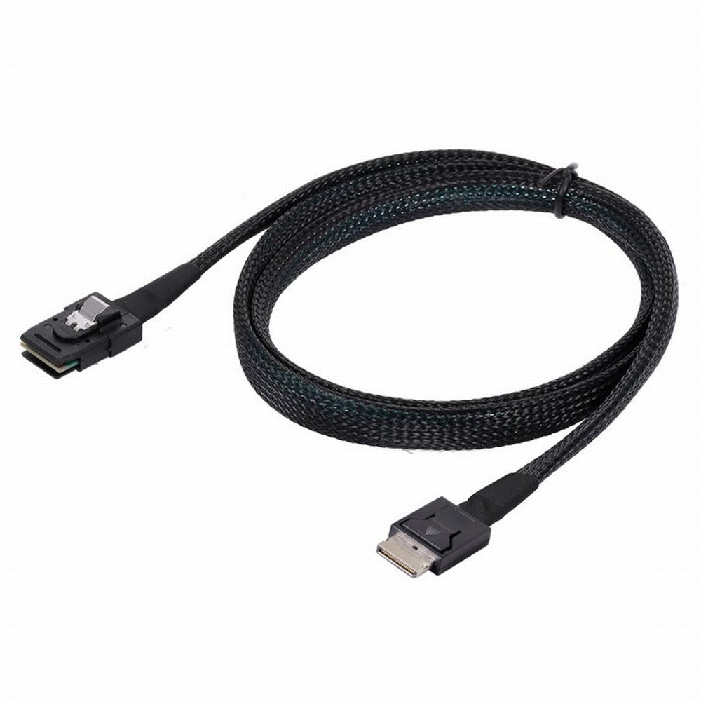 Chenyang Oculink PCIe PCI-Express SFF-8611 4i to SFF-8087 36Pin PCIE Slimline SSD Data Active Cable 50cm SF-071