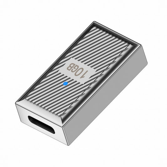 Chenyang USB-C USB 3.1 Type C Female to USB 3.0 A Female 10Gbps OTG Data 120W Power Adapter Alloy Shell Mecha Cyberpunk Style UC-017-FE