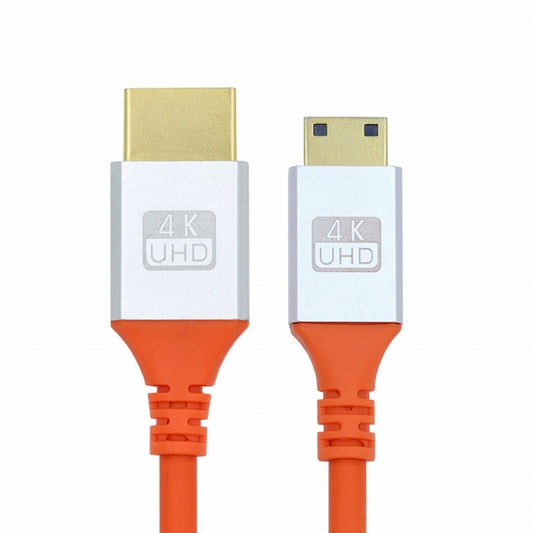 Chenyang Mini HDMI 4K to HDMI Ultra Soft High Flex HDTV Cable Hyper Super Flexible Cord High Speed Type-A Male to Male for Computer HDTV CC-HD-010