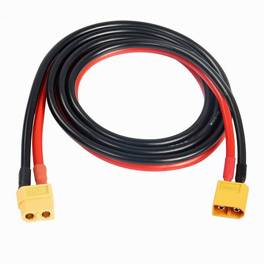 Chenyang XT60 Male to Female 12AWG Extension Cable Connector for RC Battery Portable Power Station Solar Panel PW-052-MF